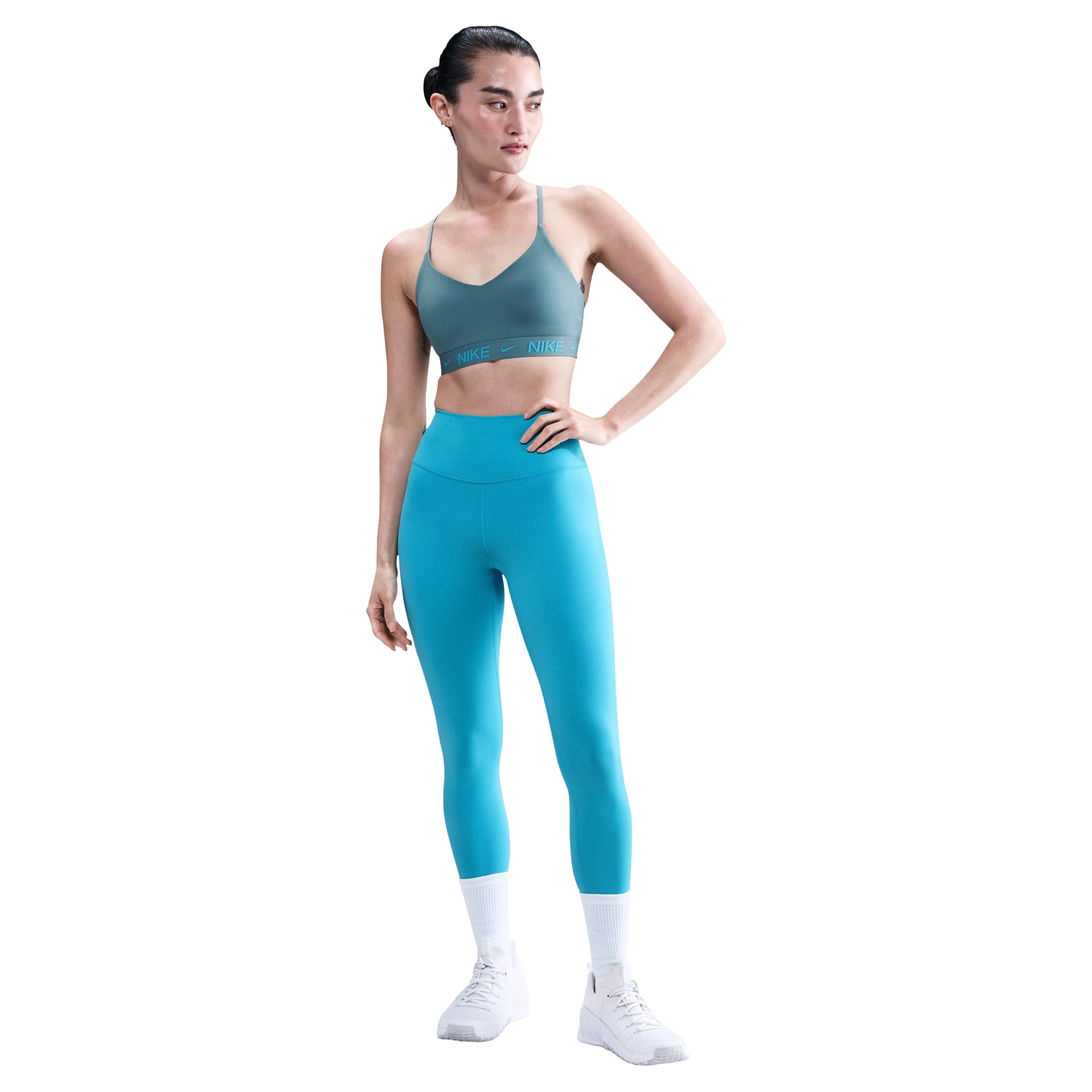 Nike Indy Light-Support Women’s Padded Adjustable Sports Bra - Image 2